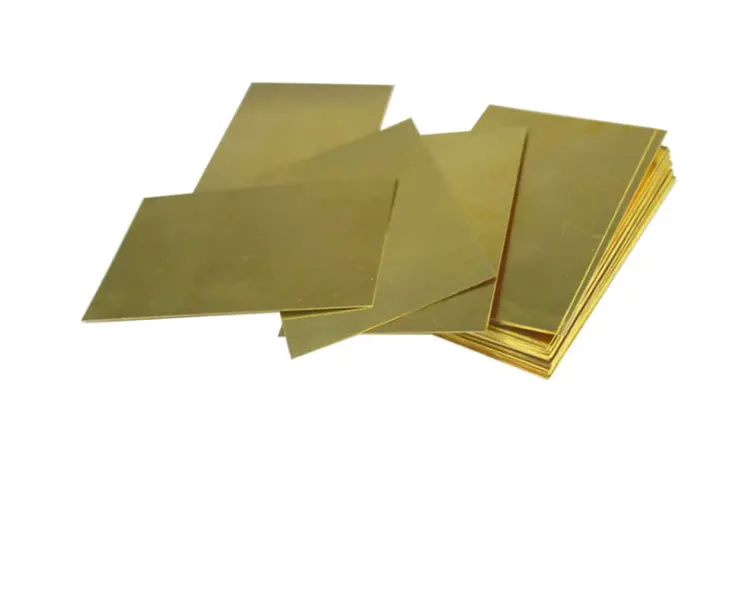 Thickness 0.3-60mm C26800 C27200 brass copper sheet Brass Sheet Plate