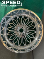 Ruedas Forjadas China Forged Wheels Co. 8x6.5 8x180 6x135 6x139.7 8x170 para Ford F150 F250 GMC 2500 CHEVY 2500 con Tapas Flotantes