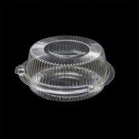 Fabricant de boîtes d'emballage alimentaire en plastique transparent Plateau à cupcakes Contenant sous blister pour cuisson de gâteaux et de pâtisseries
