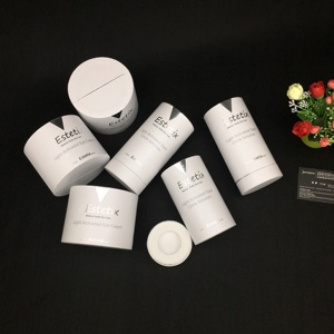 Custom Logo Eco Friendly Skincare Kraft Cardboard Cylinder Dropper Bottle Tube Packaging Paper Tube for Cosmetics - Product Image 4