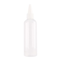 Bouteilles à bec verseur en plastique PET transparent pour pigments et lotions, vente en gros, Hebei