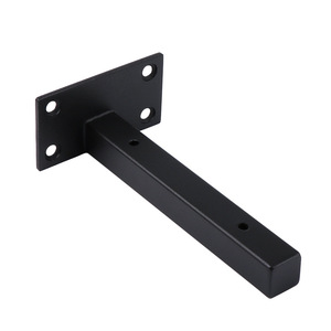 Haidibos Stainless Steel Wall-mounted Shelf <b>Bracket</b> 4-20 Inches Durable Modern Simple Shelf Support - Product Image 5