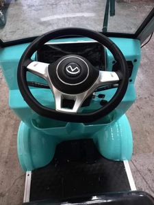 2025 nouveau Style coloré 4 roues urbain navettage électrique <span class=keywords><strong>Quad</strong></span> vélos vente chaude EBike pour 4 adultes Mini Bus et voiturette de Golf - Product Image 3