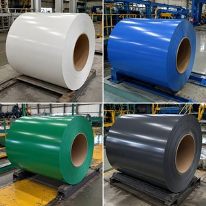 Bobina de Acero Galvanizado Prepintado DX51D SGCC, Lámina de Acero GI con Recubrimiento de Color en Bobina para Techos Metálicos, Paneles Sándwich - Product Image 4