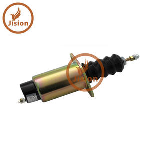 Válvula solenoide de corte de combustible para maquinaria de construcción, solenoide de parada 3906398 - Product Image 4