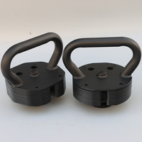 Ensemble d'haltères et de barres en acier réglables de type insert commercial, poids libres durables pour l'entraînement de force en salle de sport