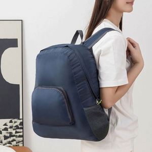 Sac à dos pliable ultraléger personnalisé pour le sport de plein air, l'escalade, le camping, la randonnée, en polyester imperméable - Product Image 5