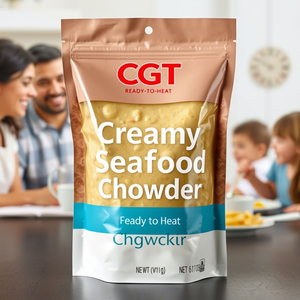 Bon <span class=keywords><strong>prix</strong></span> emballage extérieur personnalisé sachets <span class=keywords><strong>debout</strong></span> zip-lock résistant à l'odeur braisé boeuf soupe nouilles sac prêt à manger des aliments - Product Image 3