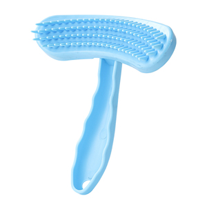 Spazzola per la rimozione dei <span class=keywords><strong>peli</strong></span> di gatti a pelo corto, pettine in silicone per cani e gatti con raccoglitore di <span class=keywords><strong>peli</strong></span> per piccoli animali - Product Image 5