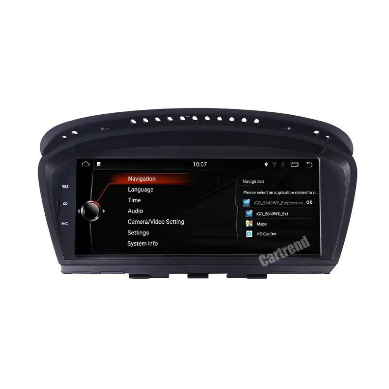 Xe Máy Tính Trên Tàu Hệ Thống Nâng Cấp E60 Android Màn Hình Cho Bm W E61 E62 E63 E90 E91 CCC CIC Hệ Thống GPS navigation Cập Nhật Màn Hình