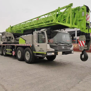 Secondhand Zoomlion 80T All Terrain Truck <b>Crane</b>, Original Engine & Hydraulic Pump, Heavy Duty Construction Lifting Equipment - Product Image 1
