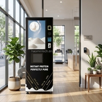 Distributeur automatique de boissons protéinées instantanées, distributeur de poudre protéinée chaude/froide entièrement automatique en libre-service pour les clubs de fitness