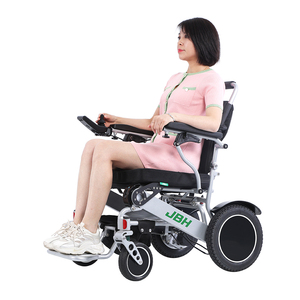 Cadeira de rodas elétrica Black Metal Ce Alumínio Alloy Electric <span class=keywords><strong>Chair</strong></span> Cable com <span class=keywords><strong>Chair</strong></span> Control Device Cadeira motorizada Stand up Price - Product Image 1