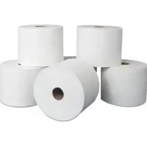 Rouleau de papier hygiénique enveloppé par Paper100 % Toilette sans noyau en bambou pur