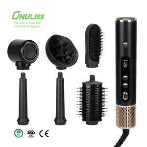 Brosse Soufflante Professionnelle OEM Multistyle, Sèche-Cheveux, <span class=keywords><strong>Plancha</strong></span> à Cheveux, Styler à Air Chaud <span class=keywords><strong>pour</strong></span> Salon, Auto-Boucleur, Appareils de Coiffure - Product Image 1