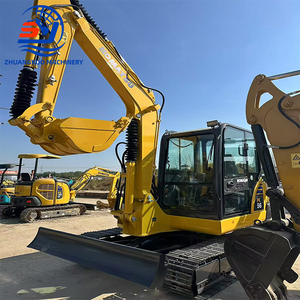 Good Performance <b>Used</b> Komatsu Pc56 Hydraulic Crawler Excavator Low Price 6Tons Mini Komatsu Pc56-7 For Sale - Product Image 3