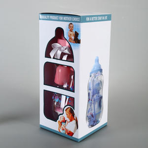 Ensemble de biberons pour bébé de haute qualité, rose et bleu, ensemble cadeau de biberons pour bébé en Chine avec tasse à biberon, jouets, bol, ensemble d'alimentation - Product Image 4