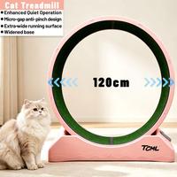 Roue d'exercice pour chat à faible MOQ, directement de l'usine, couleur/logo personnalisé, roue de course pour chat