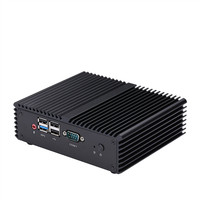 Mini PC de Escritorio OEM con Intel Celeron de Cuatro Núcleos, Pantalla Dual, Windows 10, Almacenamiento SSD, 2 Puertos Ethernet, Doble NIC