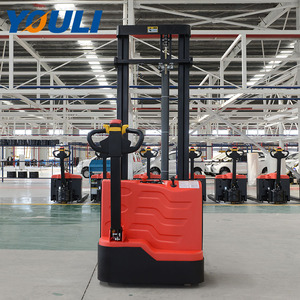 Hot Sale Electric Forklift 1.5t 24v Walk Electric <strong>Pallet</strong> <strong>Stacker</strong> 3m <strong>4m</strong> Lift Height - Product Image 2