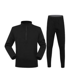 SIVI Men Cycling Sports Polar Fleece Thermal Hunting Lining Shirt Pants Suit Warming Tactical Long Johns Thermal Underwear Suit - Product Image 6