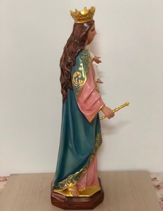 Estatua Religiosa de 12 Pulgadas de la Santísima Virgen María, la Virgen, y el Niño Jesús, Figura de Iglesia - Product Image 3