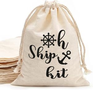 Custom Logo Organic Cotton Drawstring Tote <b>Bag</b> Double <b>Strings</b> Reusable Eco-friendly Recyclable Customizable Sizes NIEN Brand - Product Image 4