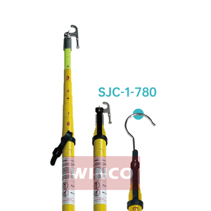 Tube triangulaire de bâton de règle triangulaire du bâton chaud télescopique - Product Image 3