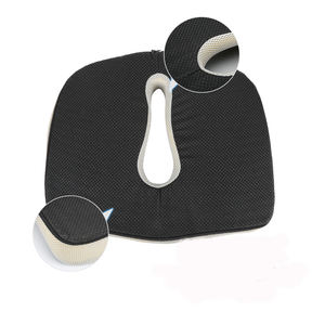 Funda extraíble para respaldo, cojín para asiento de conductor de autobús, almohada de espuma viscoelástica con cinturón, cojines para sillas de oficina, antideslizantes para adultos - Product Image 5