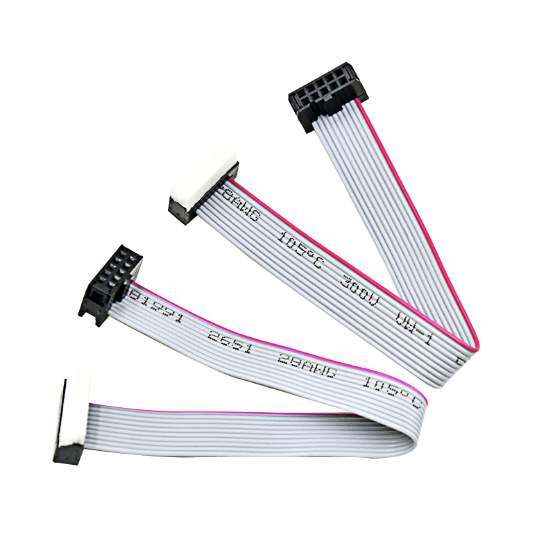 Заводской 10pin 2.54DIP к IDC кабель, огнестойкая проводка