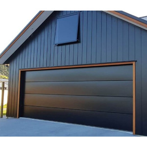 <span class=keywords><strong>Porte</strong></span> de <span class=keywords><strong>garage</strong></span> moderne en alliage d'aluminium avec fonction coupe-vent, design coulissant et inclinable pour usage extérieur - Product Image 3