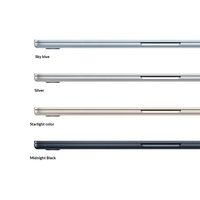 MacBook Air 15 pouces de Apple, version M4 avec 16 Go de RAM et 256 Go de SSD, couleur Midnight + AirPods Pro 3