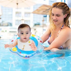 Bouée de bain gonflable en PVC pour bébé avec pare-soleil, conforme aux normes européennes et américaines - Product Image 2