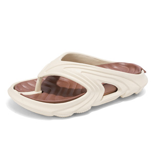 Tongs pour hommes, nouvelle collection, semelle épaisse antidérapante, en PVC souple, confortables, pour l'extérieur, décontractées, sandales de plage, mules à bout ouvert, vente directe usine - Product Image 1