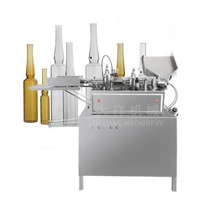 ALG-2 Chemical Cosmetic Concentrated Acid Oil Liquid Filling And Sealing Glass Ampoule Making Machine