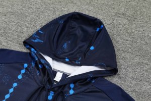Chándal de Entrenamiento con Cremallera Completa y Estampado en Relieve para Otoño e Invierno, Sudadera de Manga Larga, Ropa de Fútbol 25/26, Sudadera con Capucha, Uniforme de Clubes Europeos - Product Image 4
