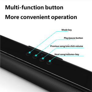 <strong>Source</strong> Manufacturer New 3D Surround Home Theater Soundbar Bluetooth Soundbar Speaker Dedicated for TV - Product Image 5