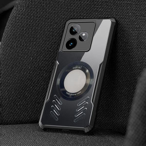 Pour Realme GT7 6 5 2 PRO <span class=keywords><strong>GT</strong></span> 7T 6T 3T Neo2 3 5 6 SE Coque transparente avec cadre airbag, anti-poussière, dissipation thermique, respirante, housse Esports - Product Image 3