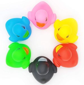 Regalo educativo, baño de bebé, sonido, pato, juguete para niños, ducha chirriante, <span class=keywords><strong>patito</strong></span>, <span class=keywords><strong>piscina</strong></span>, Mini pato de goma, Juguetes - Product Image 6