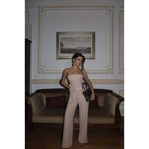 Conjuntos de Traje para Mujer Johanna en Color Crema, Elegantes, de la Colección Johanna - Product Image 6