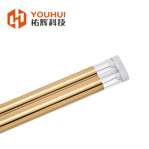 Visit Dual <b>Tube</b> Gold Plated Infrared Lamp 2400W 700Mm High Efficiency Patented Industrial <b>Heating</b> - Product Image 3