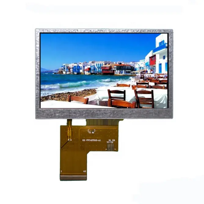 Painel lcd tft de 4.3 polegadas 480*272 com driver st7282