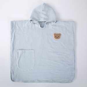 Serviettes <span class=keywords><strong>de</strong></span> plage pour bébé <span class=keywords><strong>Cape</strong></span> à capuche Serviette <span class=keywords><strong>de</strong></span> <span class=keywords><strong>bain</strong></span> pour enfants 4 couches <span class=keywords><strong>de</strong></span> <span class=keywords><strong>gaze</strong></span> douce en mousseline <span class=keywords><strong>de</strong></span> <span class=keywords><strong>coton</strong></span> absorbant <span class=keywords><strong>Cape</strong></span> à capuche pour enfants - Product Image 4