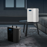 Diffuseur d'arômes intelligent électrique à double buse 10000m³ Nouveau diffuseur d'arômes HVAC de grande taille pour hôtel Parfum Essentiel Métal