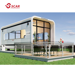 Casas contenedoras modulares modernas de lujo de alta calidad, casas prefabricadas de cápsulas espaciales, casas prefabricadas modernas - Product Image 2