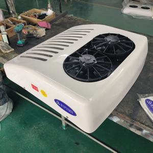 Unité de réfrigération de transport sur toit RIFUSEN 12V 134A, réfrigérateur congélateur, mini-compresseur de fourgonnette 24V, condenseur neuf - Product Image 1