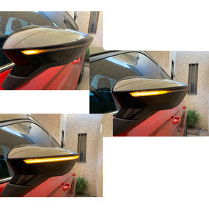 Intermitente Dinámico para <span class=keywords><strong>Seat</strong></span> Leon III 5F ST <span class=keywords><strong>FR</strong></span> Cupra Arona KJ7 2013-2018, Luz LED de Señal de Giro, Indicador de Espejo Retrovisor Lateral - Product Image 4