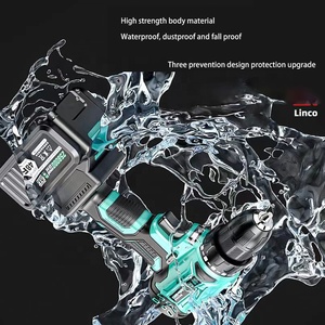 Brushless Drill Rechargeable Dual Speed Lithium 21V <b>Power</b> <b>Tools</b> Screwdriver Brushless Drill Cor - Product Image 3