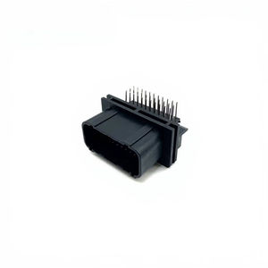 Adaptador de Conector Automotriz Reelhon DJ7331YC-0.6-10, Impermeable IP68, 12V 2A, Contactos de Cobre Macho/Hembra, Carcasa de ABS/Nylon - Product Image 1