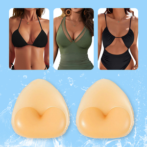 Ücretsiz boyutu büyük görünmez silikon Push up su geçirmez meme formu artırıcı spor sutyen fincan altlığı eklemek seksi Pasties yapışkan sutyen - Product Image 3